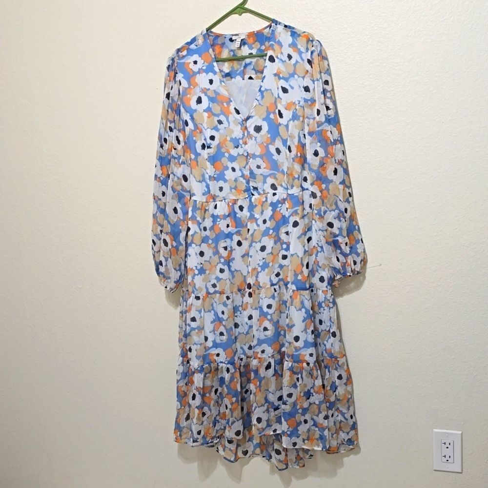 Joie Floral Dress—Size XXL